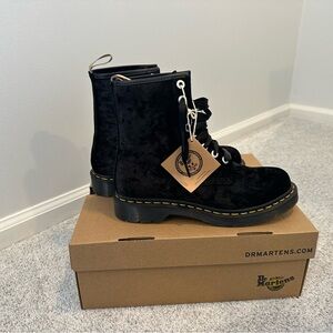 Dr. Martens Black Combat Boots